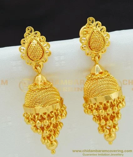 Buy Gold Ear Ring Online At Best Price P N Gadgil & Sons