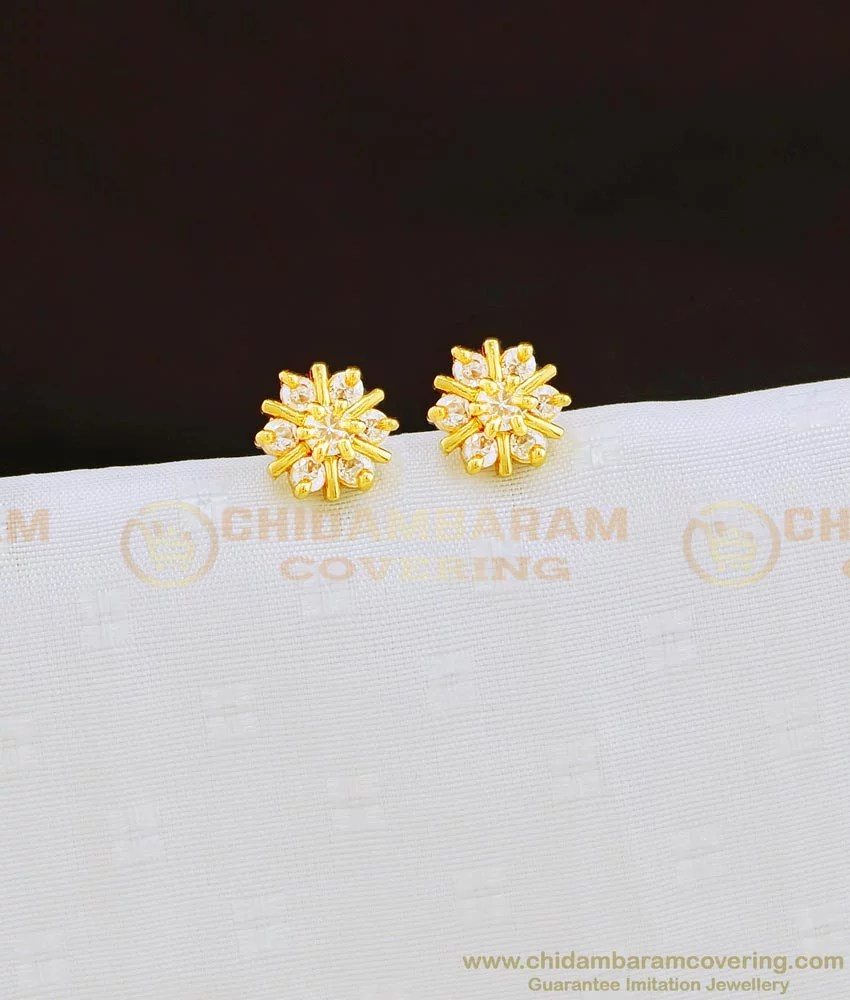 Nakshatra 7 stone Diamond Earrings - Kothari Diamonds and Jewels