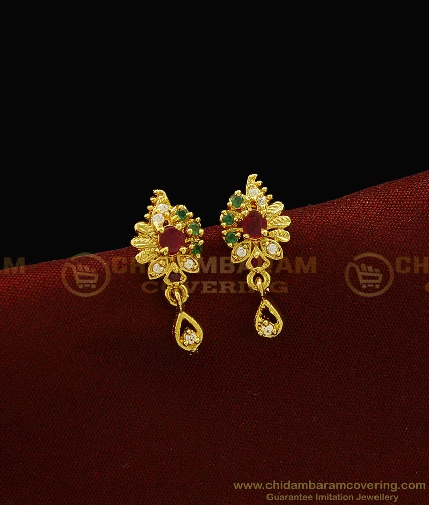 Fancy Gold Earring at Rs 25000/pair in Mumbai | ID: 2853007961162
