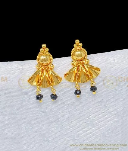 Top 10 Latest Gold Earrings Designs for Women for Daily Use - Mighzalalarab