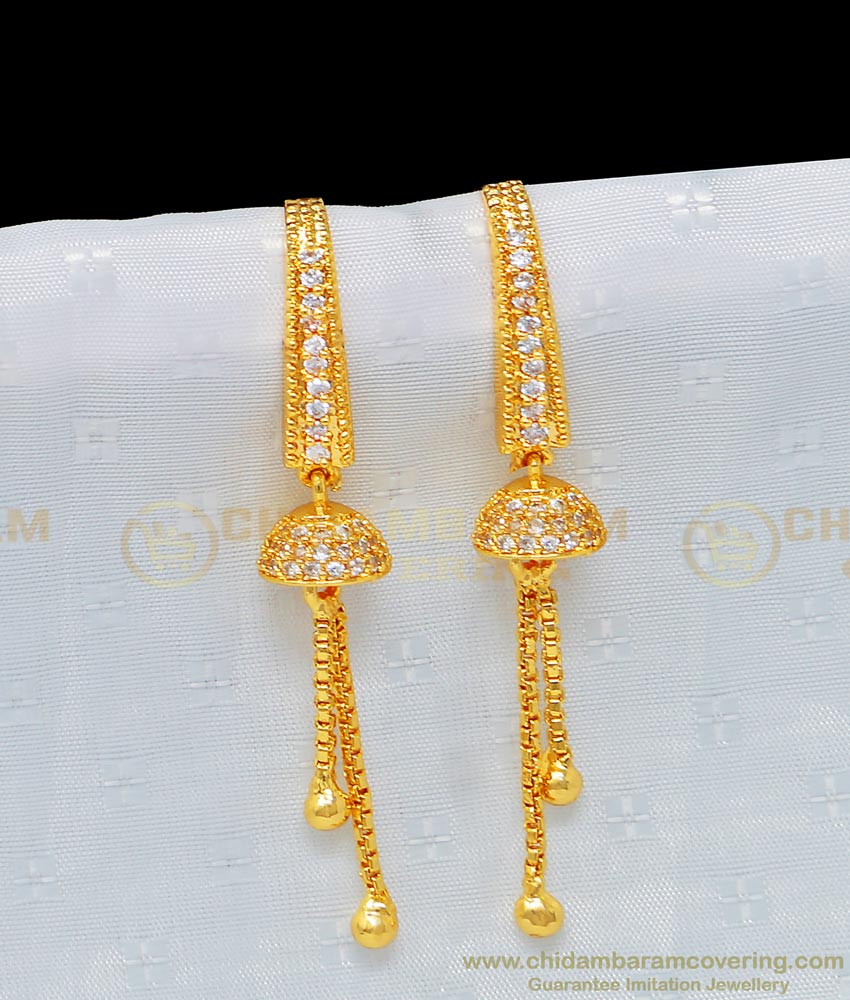 latkan design, 1 gram earrings design, earrings latkan, 1 gram gold plated jewellery, fashion jewellery, kammal design, earrings design, earrings design in gold, screw lock earrings, daily wear fancy 3 gram gold earrings