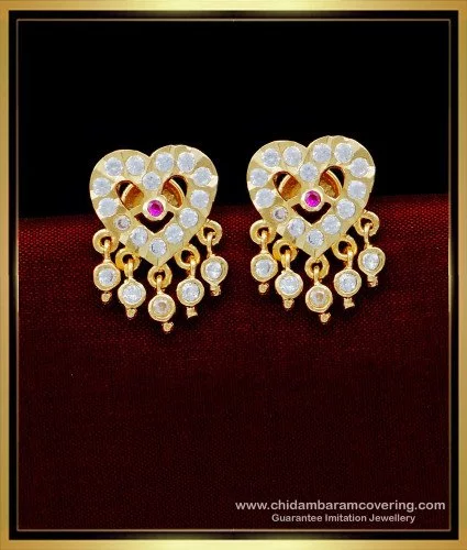 Buy Gold-Toned Earrings for Women by Silvermerc Designs Online | Ajio.com