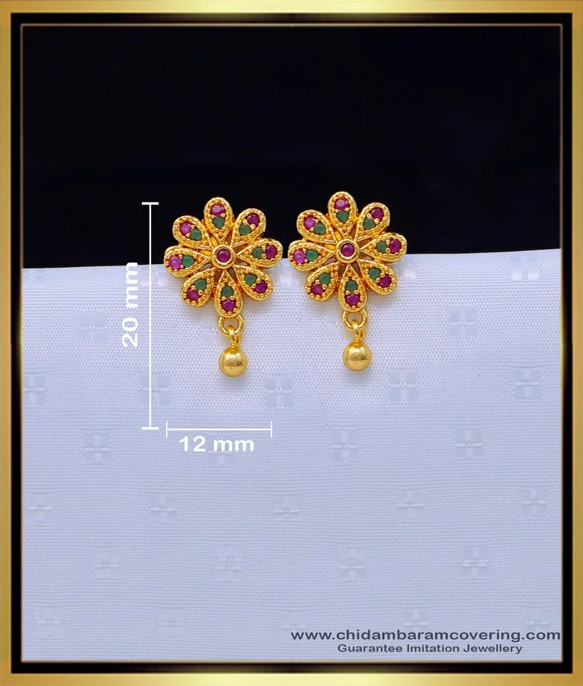 Attractive Square Shape Stud Earrings
