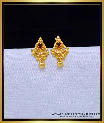 Bevan Hammered Pearl Drop Earrings | Small earrings gold, Simple gold  earrings, Jewelry design earrings