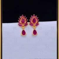 Long Drop 1 Gram Gold Earring 18 Karat in Nellore at best price by Rich  Gold Women Shopppy  Justdial