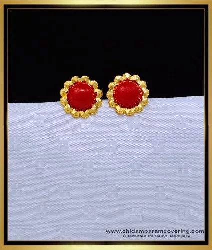 Sterling Silver Red Coral Dangle Earrings - Josephs Jewelers