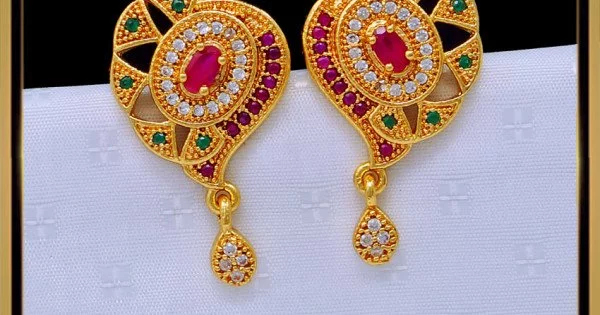 AD Stone Earrings For Women – Mekkna
