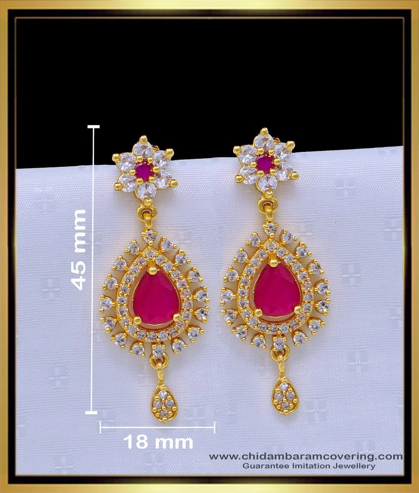 Tiny Bloom Kids' Diamond Earrings | Stylish & Modern Stud | CaratLane
