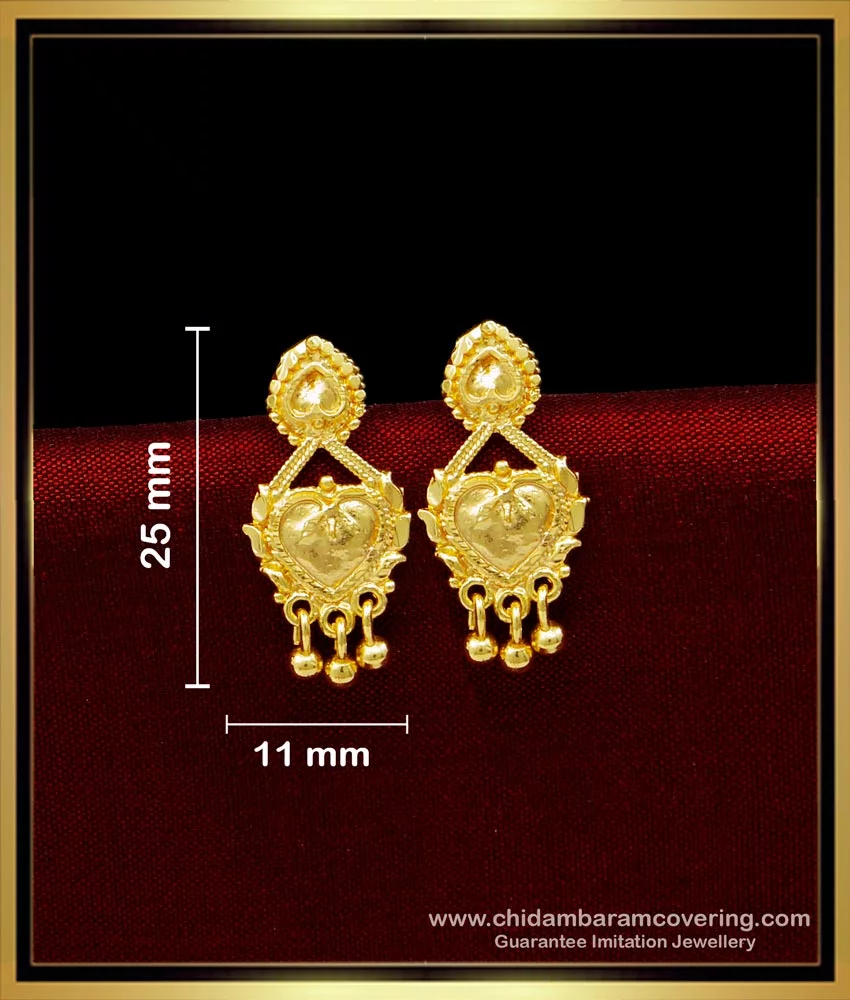 5 gram Gold Jhumka designs with price - DESI JAWELLERY