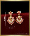 1 Gram Gold Jewellery Impon Earrings Designs for Girl