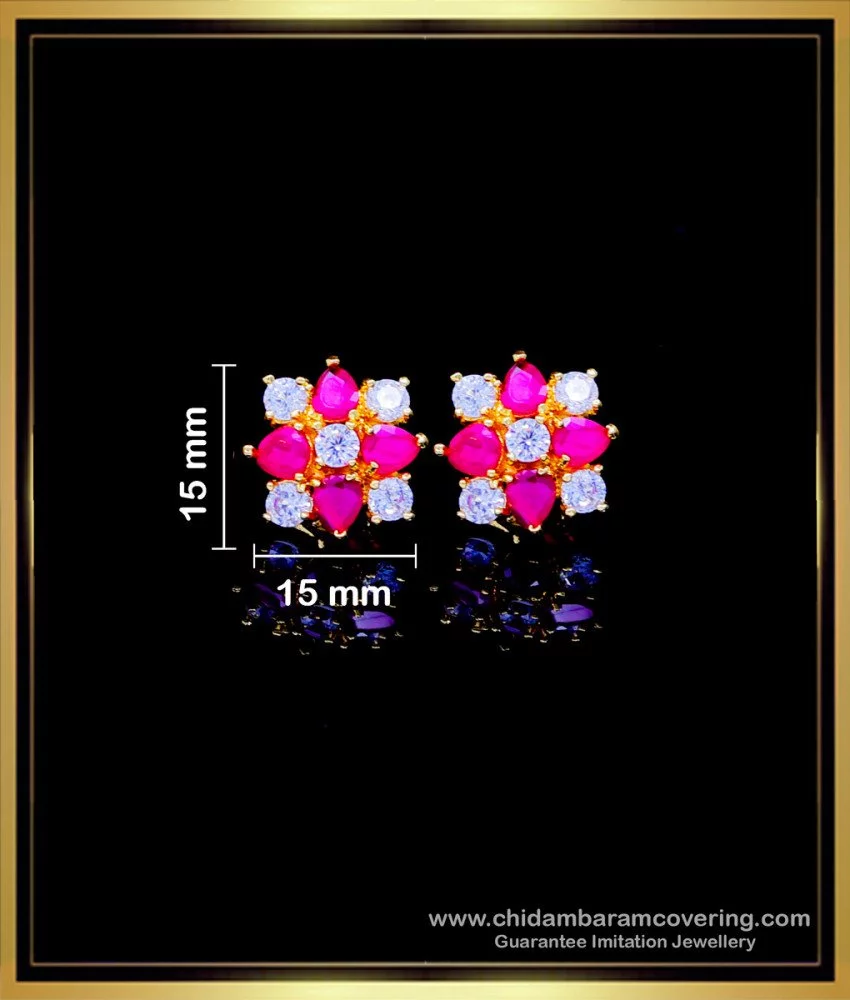 2.00 Ct Baguette Cut Simulated Diamond Push Back Stud Earrings 14k Rose  Gold Fn | eBay