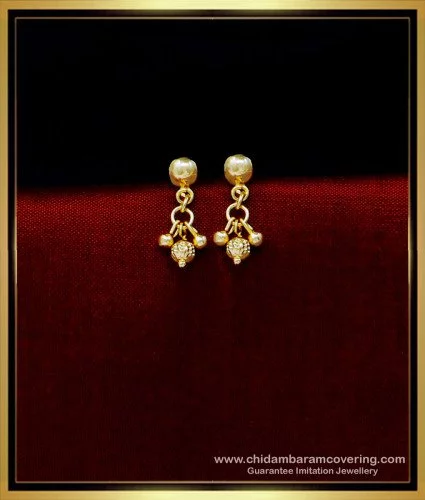 Gold Baby Earrings - Senco Gold & Diamonds | sencogoldanddiamonds.com-sgquangbinhtourist.com.vn