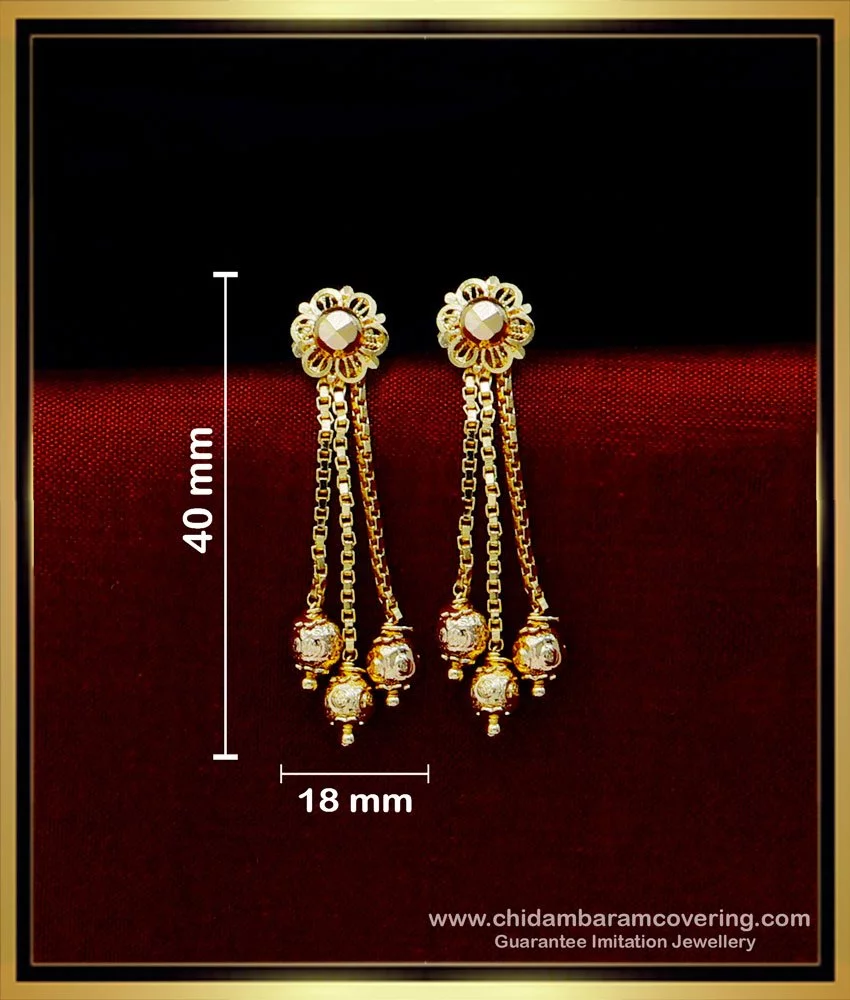 Daily Wear Earrings Design Archives - Ethnic Fashion Inspirations!-calidas.vn