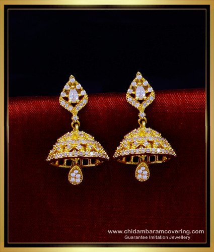 ERG1783 - Latest Jhumka Design Artificial Jewellery Online Shopping 