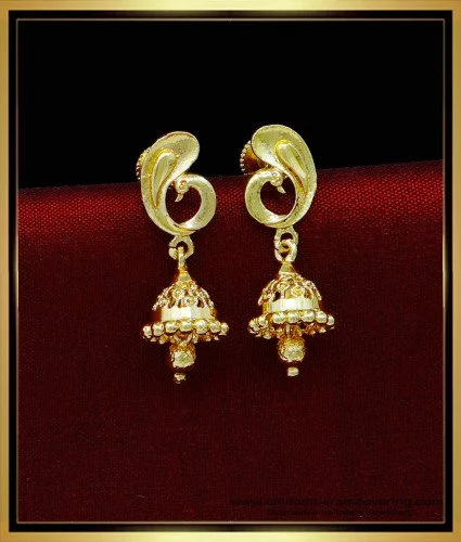 Gold Earring Design That Makes A Mark Of Its Own | PC Chandra