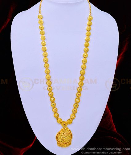 HRM675 - Bridal Wear First Quality Real Gold Look Gold Forming Stone Haram Online