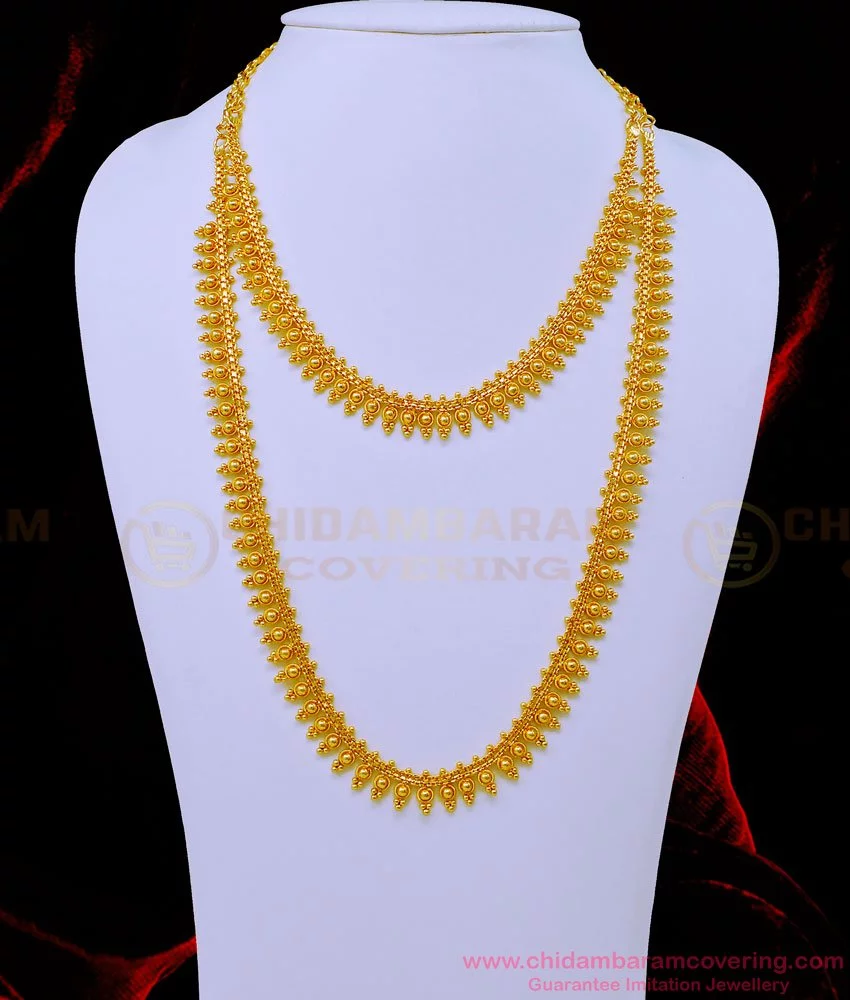 22kt Gold Beads Necklace Choker Necklace Handmade Gold Jewelry - Etsy