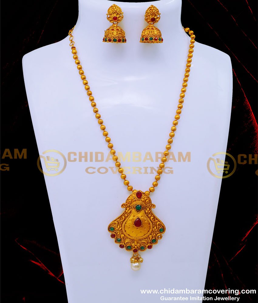 South Indian Traditional Temple Jewellery Set for Women