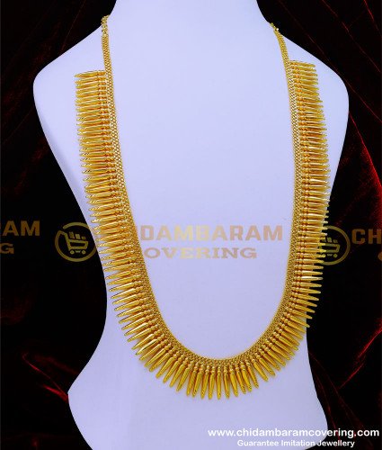 HRM891 - Gold Plated Mullamottu Haram Kerala Jewellery Online Shopping