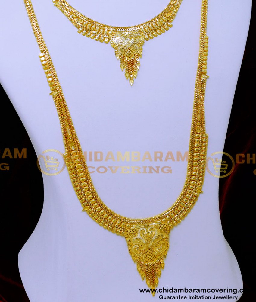 wedding jewelry set for bride, forming gold jewellery, 2 gram gold jewellery, artificial jewellery set for bridal