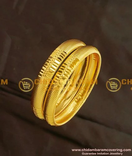 Gold Ring For Baby Boy - BjRi15994 - 22K Gold Ring for boys designed with  machine cuts in matte and shine finish combination.