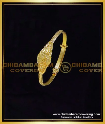 BNG091 - 2.4 Size Latest Beautiful One Gram Gold Plated Bangles Buy Online  - Buy Original Chidambaram Covering product at Wholesale Price. Online  shopping for guarantee South Indian Gold Plated Jewellery.