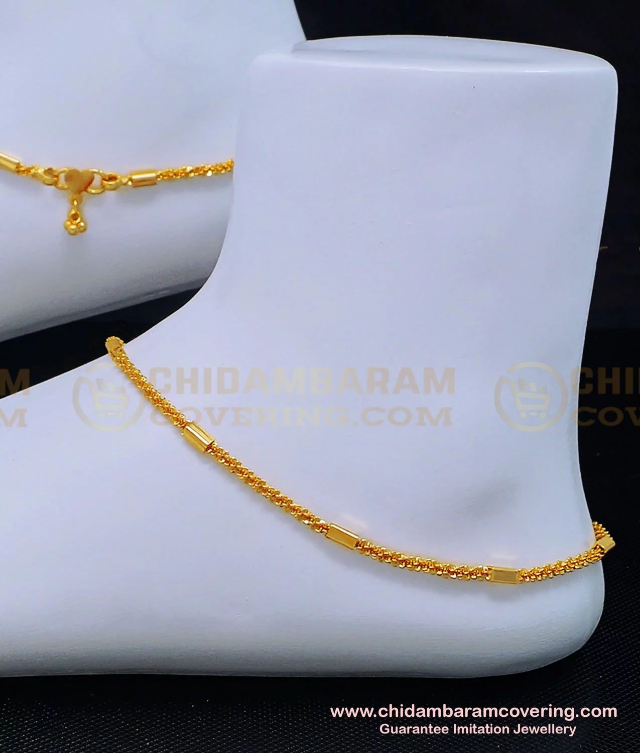 Buy 1 Gram Gold Light Weight Simple Daily Wear Designer Chain ...