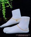 gold kolusu, gold payal. gold anklet, light weight anklet, gold covering anklet, covering kolusu, payal design, padasaram models, 