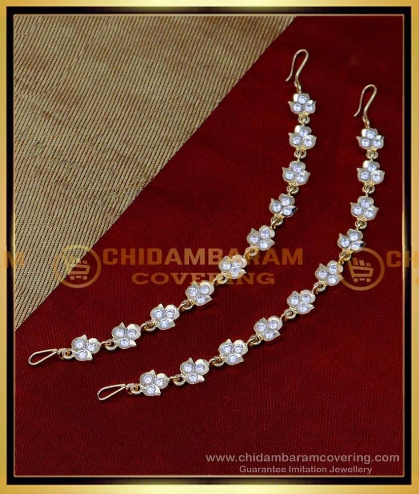 Sandhya Polki And Diamond Earrings – Tyaani Jewellery LLP