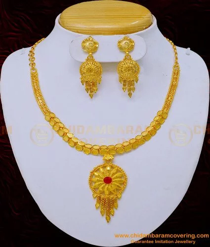 Silver Imitation Jewellery Set  Maharani