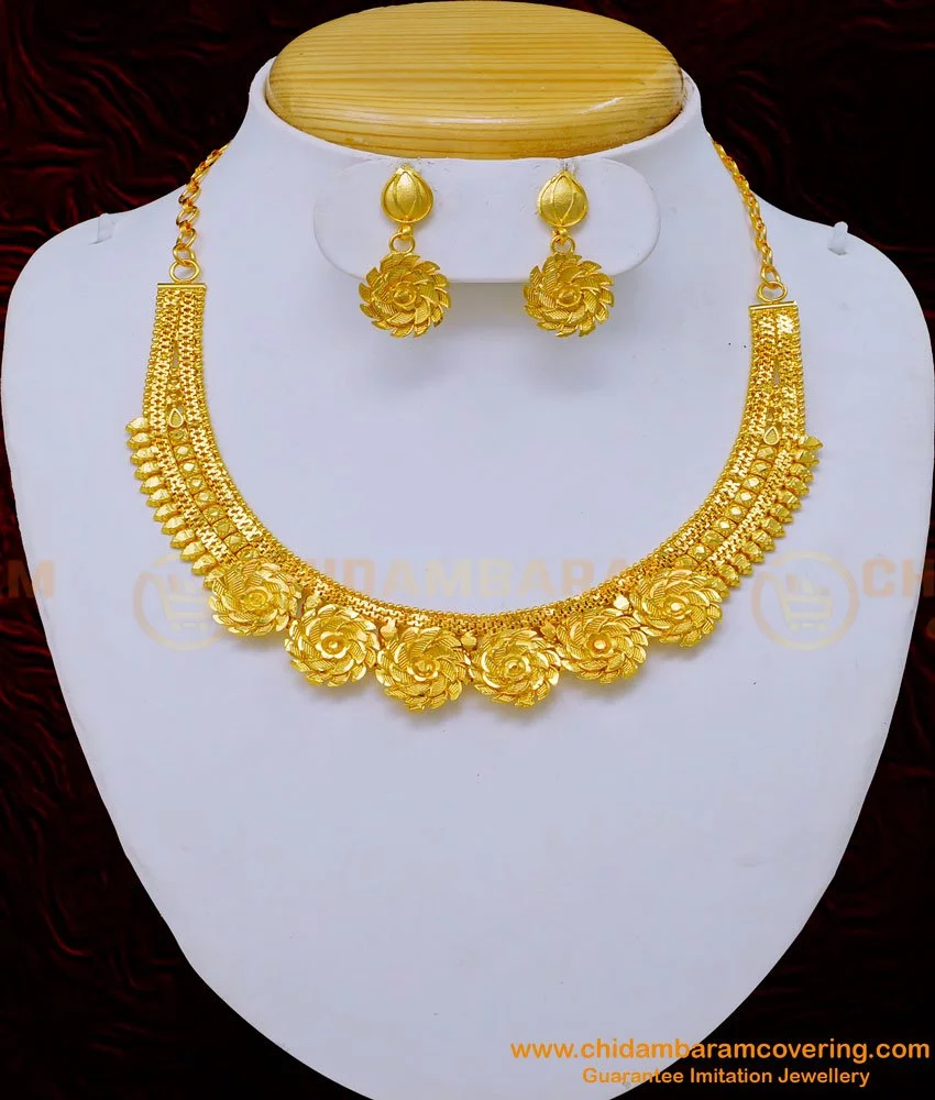 Gold Necklace Set (WGNS1549)