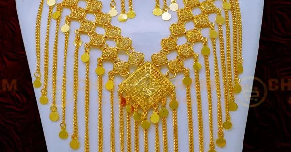 Buy Latest Arabic Gold Necklace Designs Bridal Arabic Jewellery