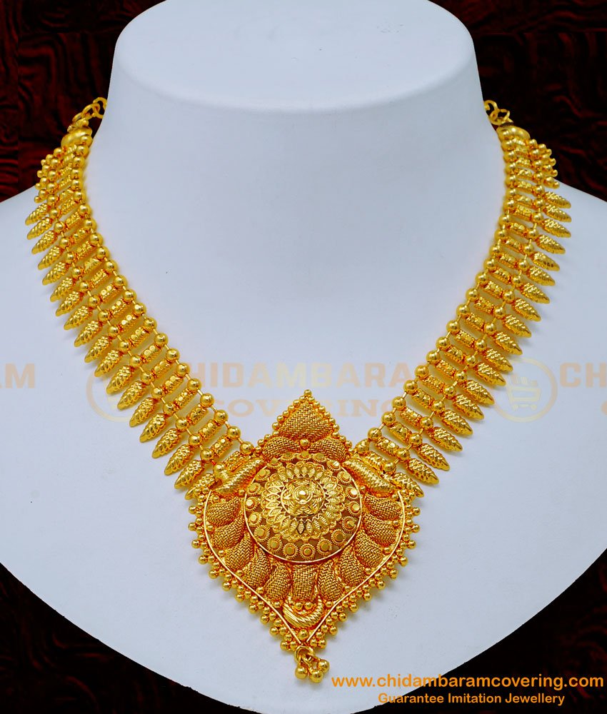 Gold Plated Necklace for Wedding