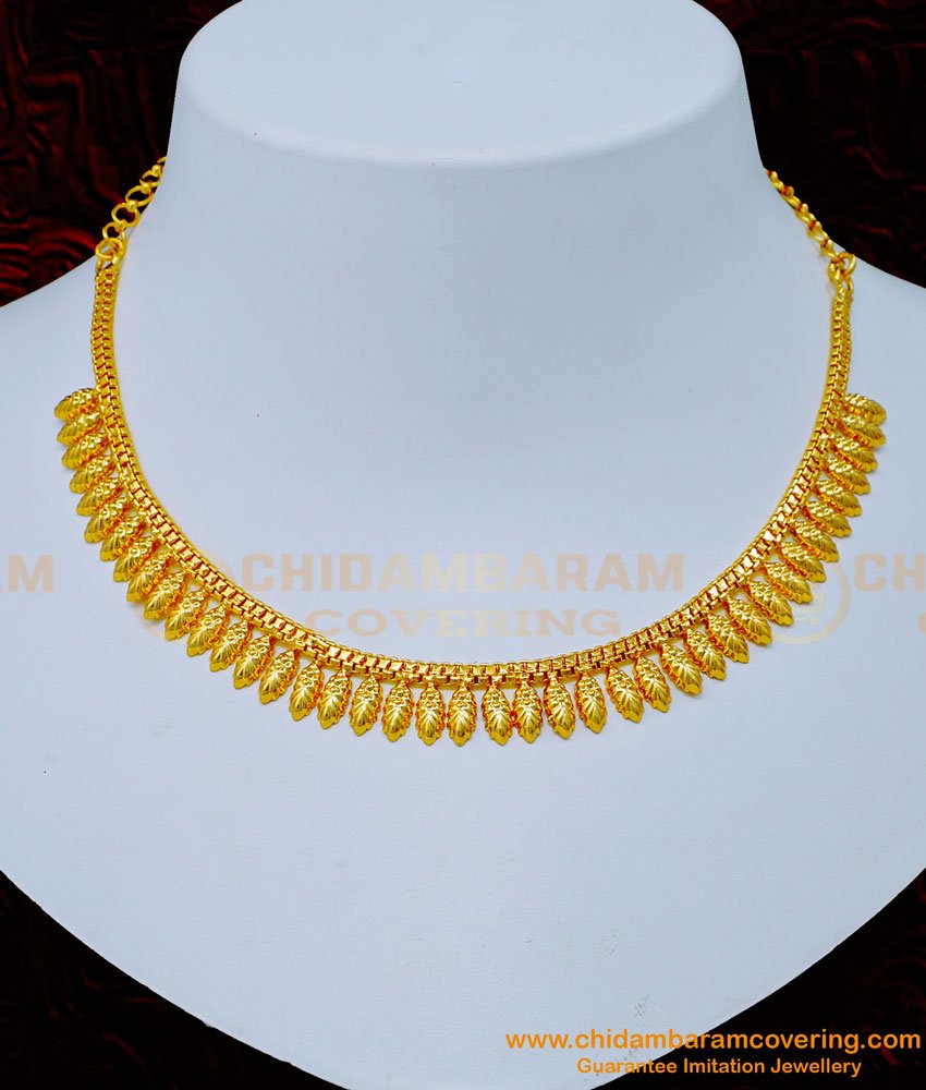 One Gram Gold Necklace Designs
