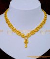 Beautiful Gold Pattern Casting Necklace Designs for Wedding