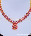 artificial jewellery online, gold design necklace, imitation necklace set, imitation jewelry online, ruby stone necklace, diamond necklace, one gram gold jewelry, 