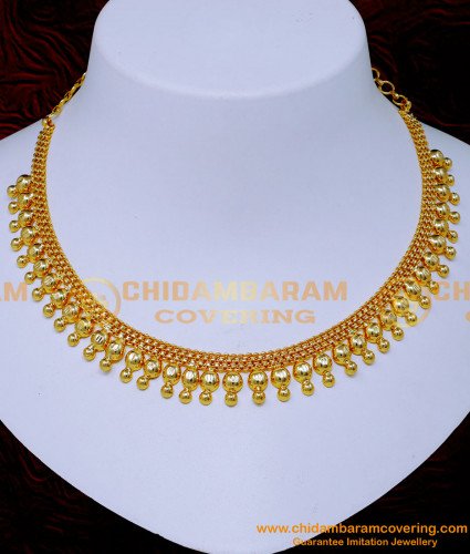 NLC1388 - Latest One Gram Jewellery Traditional Necklace Designs