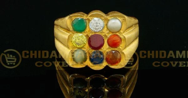 Natural 9 Navratna Gemstones Ring Panchdhatu Handmade Ring for Men &  Woman's | eBay
