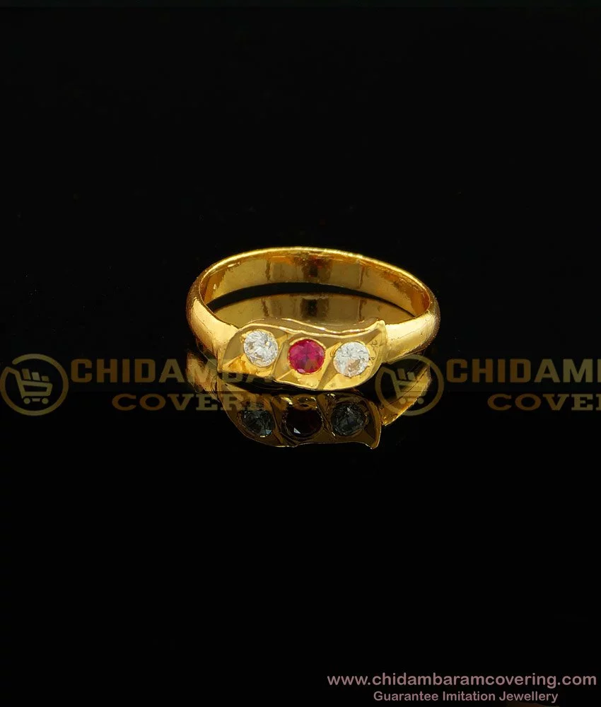 Lord Krishna Gold plated adjustable Finger rings – Simpliful Jewelry