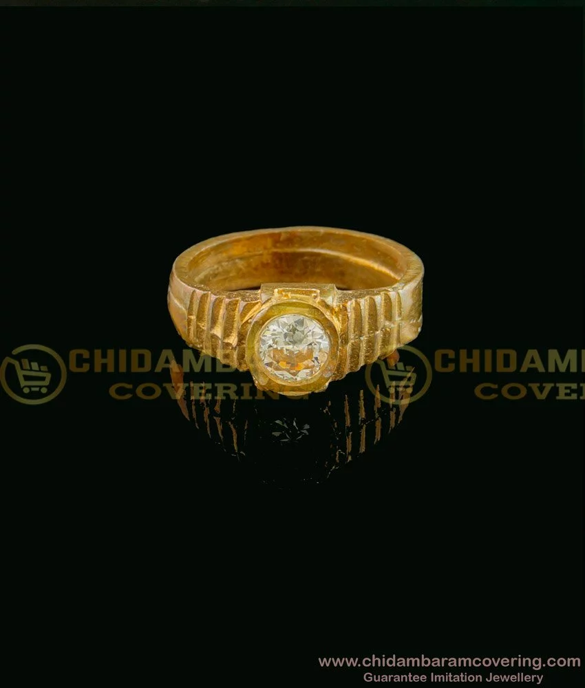14K Yellow Gold Men's 1.25ct. Diamond Ring Circa 1940, Size 10+ - Colonial  Trading Company