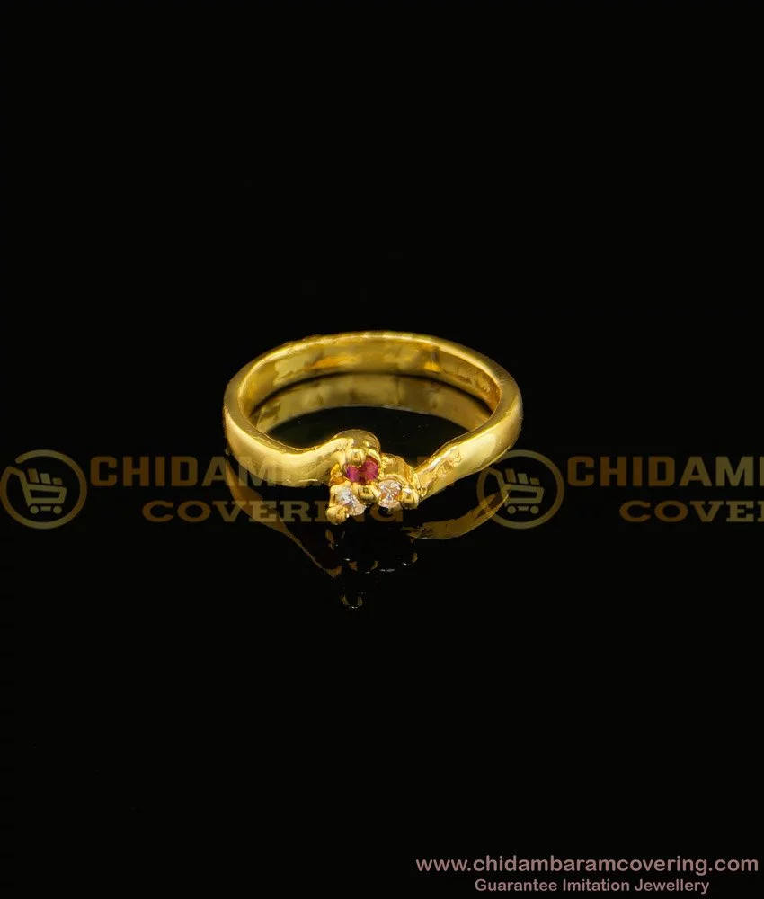 Pure Gold Color Women's Finger Ring,gold Color Simple Wedding Ring With  Cubic Zirconia For Ladies Women Jewelry - Rings - AliExpress
