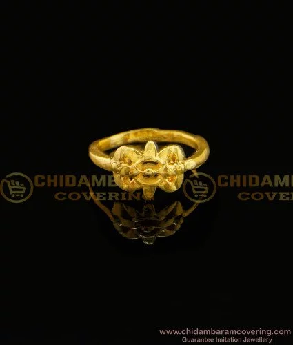 RP Gold Fancy ring, Size: Mix at Rs 80 in Rajkot | ID: 20230198930