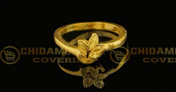 Buy Gold Design Best Quality Big Size Gold Covering Finger Ring for Women