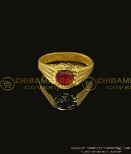 Sidharth Gems 9.25 Ratti 8.00 Carat Natural Ruby Stone Manik Ring  Adjustable Brass Ruby Gold Plated Ring Price in India - Buy Sidharth Gems  9.25 Ratti 8.00 Carat Natural Ruby Stone Manik