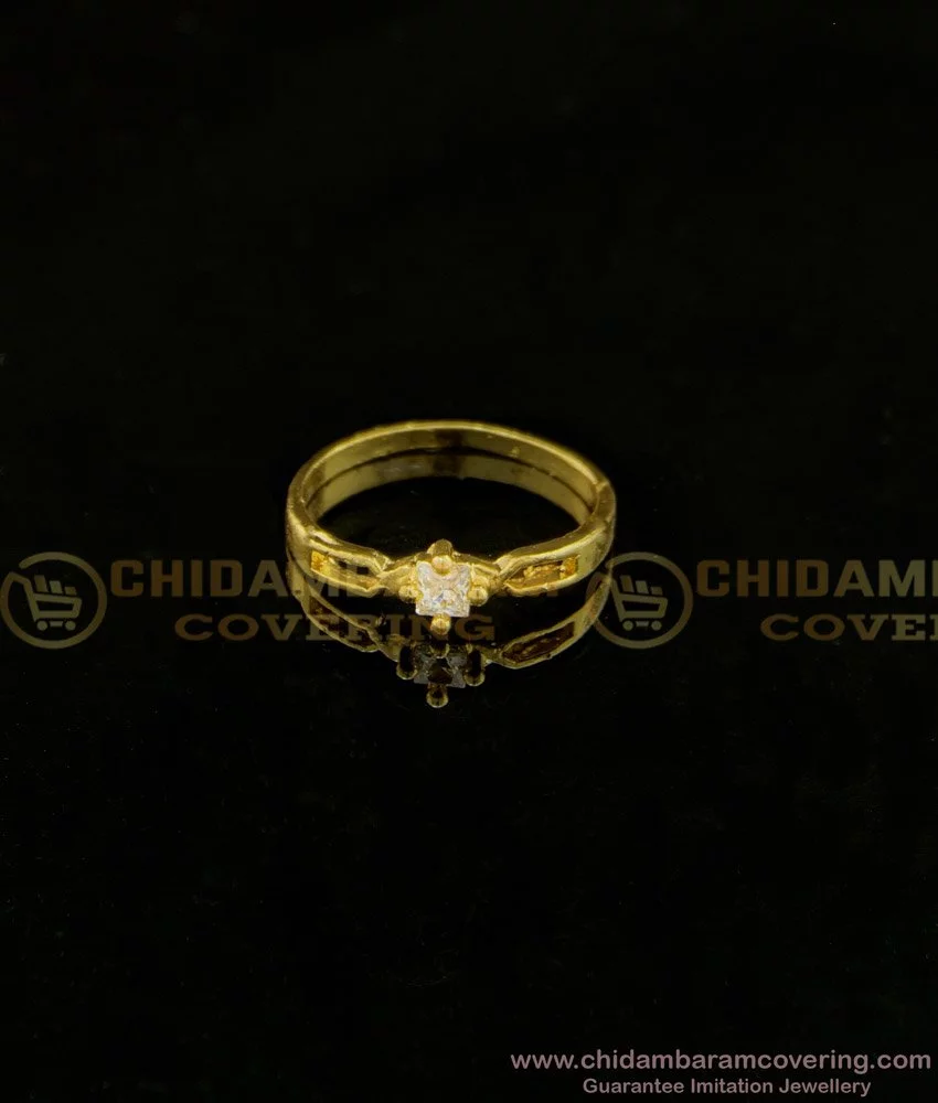 0.55 Ct. Tw. Sapphire Single-Stone 14K Gold Ring - Walmart.com