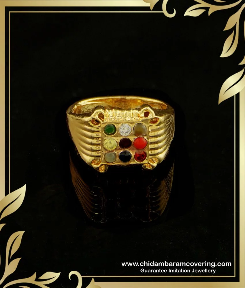 Sangu Design Ring | Ring designs, Ruby stone, Stunning gold
