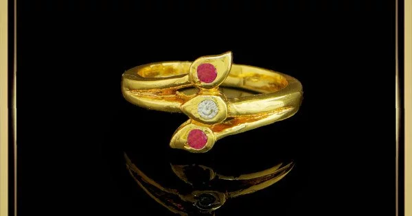 Low Price Antique Gold Plated Finger Ring Designs For Female F23816