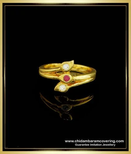 Buy Original Impon Daily Use Gold Plated Plain Round Ring for Man