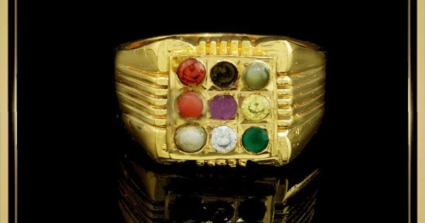 PTM Natural Navaratna (9 stones) Gemstone for Male and Female Panchdhatu  22K Gold Plated Alloy Ring Price in India - Buy PTM Natural Navaratna (9  stones) Gemstone for Male and Female Panchdhatu