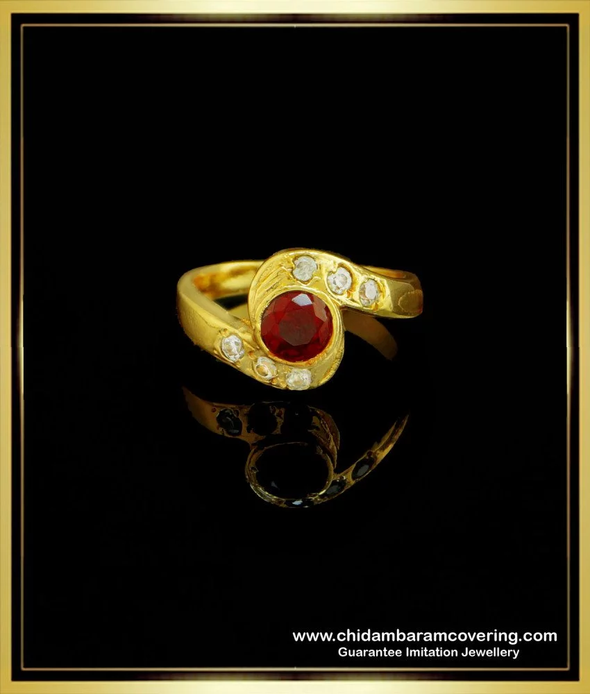 Buy Red Rings for Women by Crunchy Fashion Online | Ajio.com-hautamhiepplus.vn